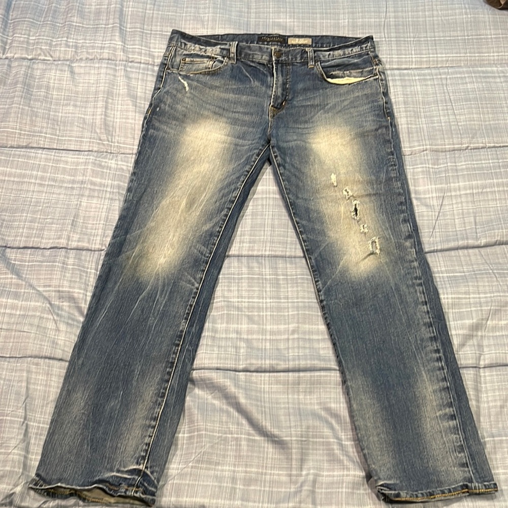 Aeropostale slim straight jeans 34x32